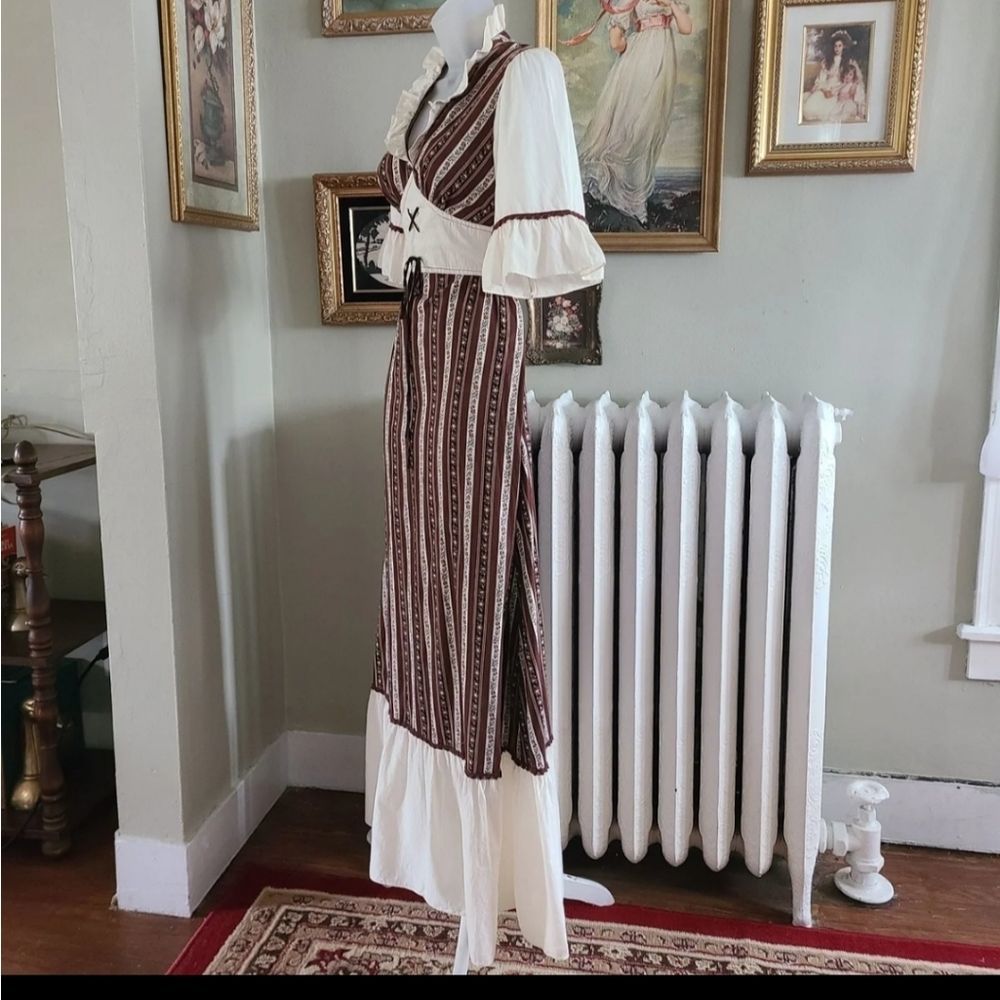 1970s Vintage Maxi Dress - Picture 4 of 12